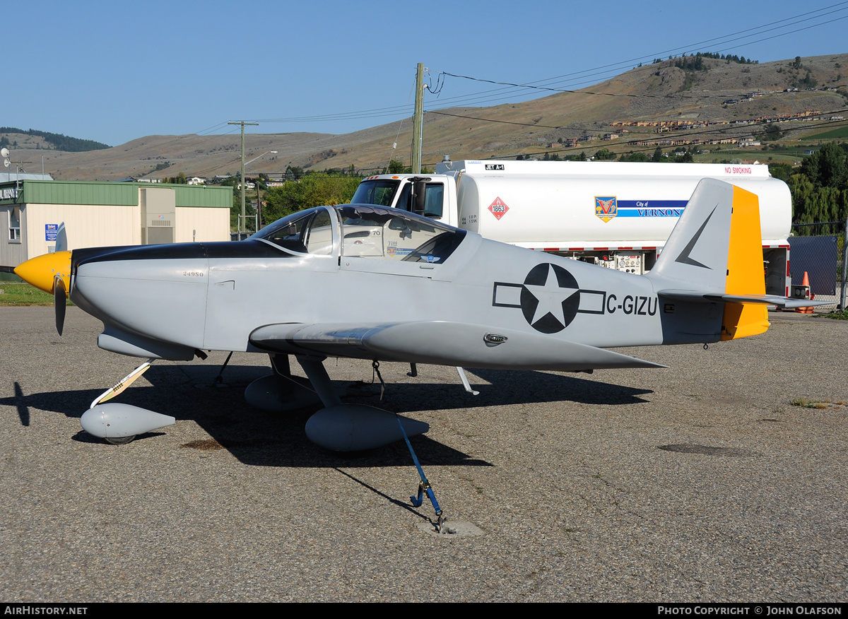 Aircraft Photo of C-GIZU | Van's RV-6A | AirHistory.net #170336