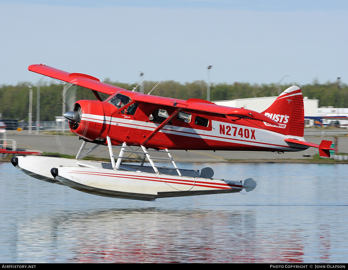 Aircraft Photo of N2740X | De Havilland Canada DHC-2 Beaver Mk.1 | Rust's Flying Service | AirHistory.net #170337