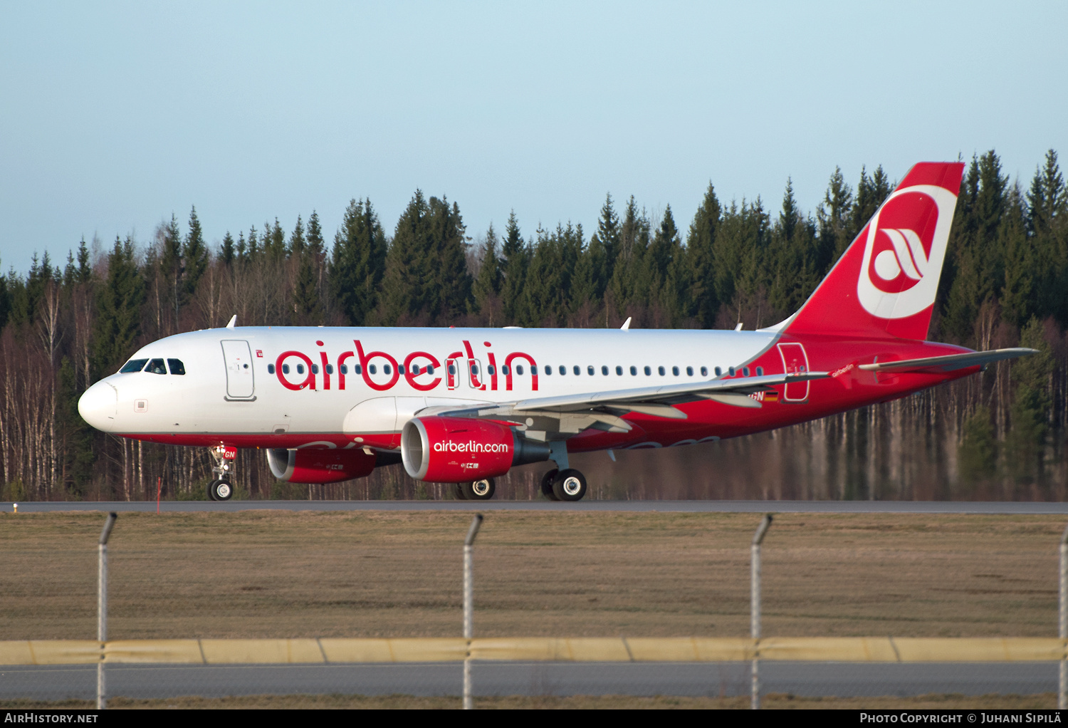 Aircraft Photo of D-ABGN | Airbus A319-112 | Air Berlin | AirHistory.net #170351