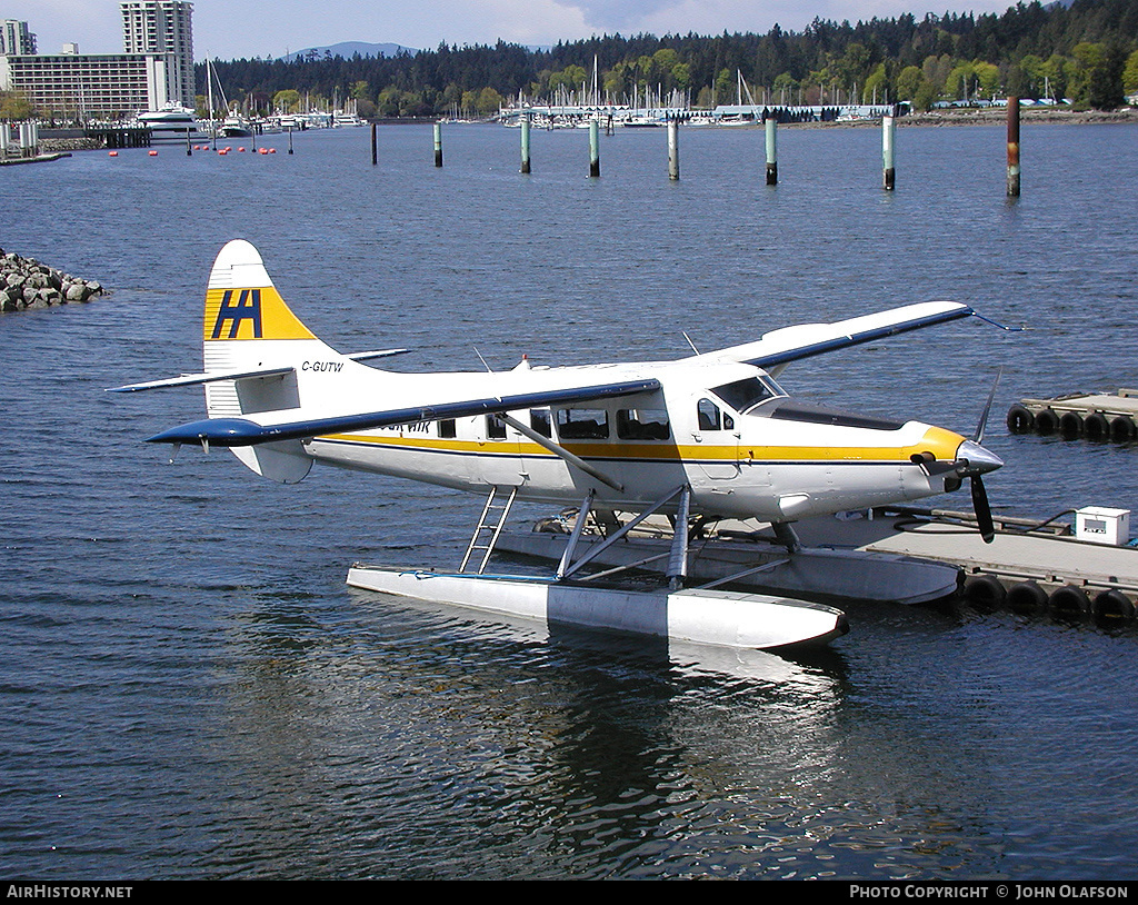 Aircraft Photo of C-GUTW | Vazar DHC-3T Turbine Otter | Harbour Air | AirHistory.net #170380