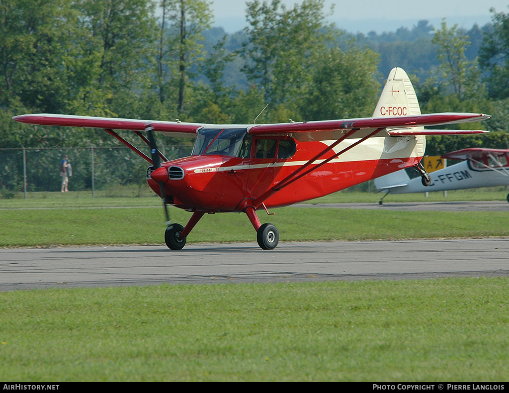 Aircraft Photo of C-FCOC | Stinson 108-1 Voyager | AirHistory.net #170392