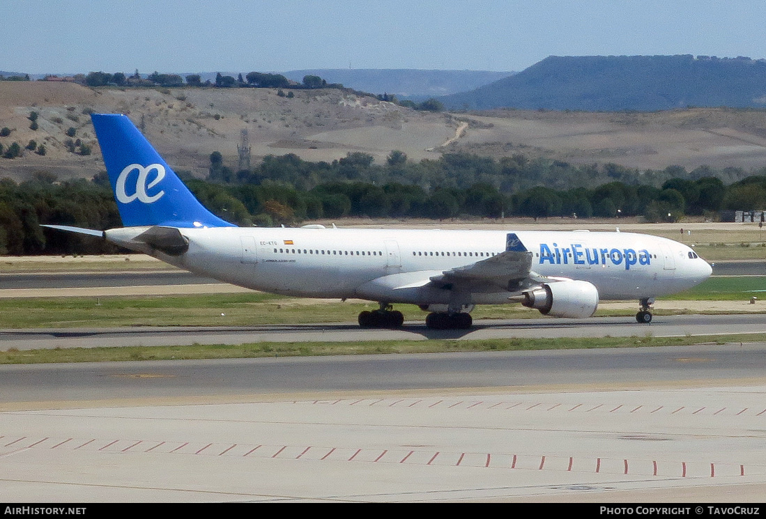 Aircraft Photo of EC-KTG | Airbus A330-202 | Air Europa | AirHistory.net #170434