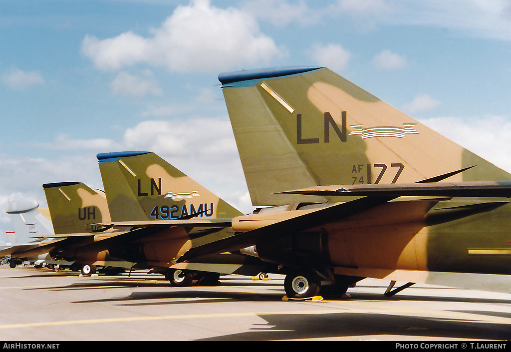 Aircraft Photo of 74-0177 / AF74-177 | General Dynamics F-111F Aardvark | USA - Air Force | AirHistory.net #170441