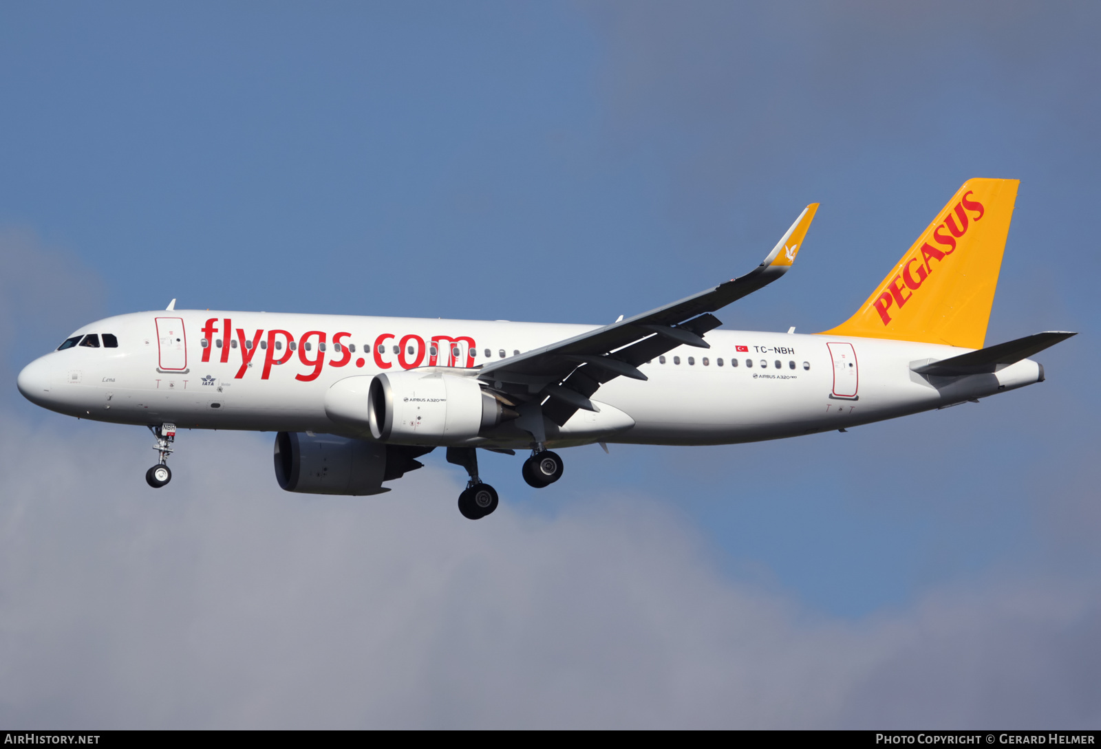Aircraft Photo of TC-NBH | Airbus A320-251N | Pegasus Airlines | AirHistory.net #170466