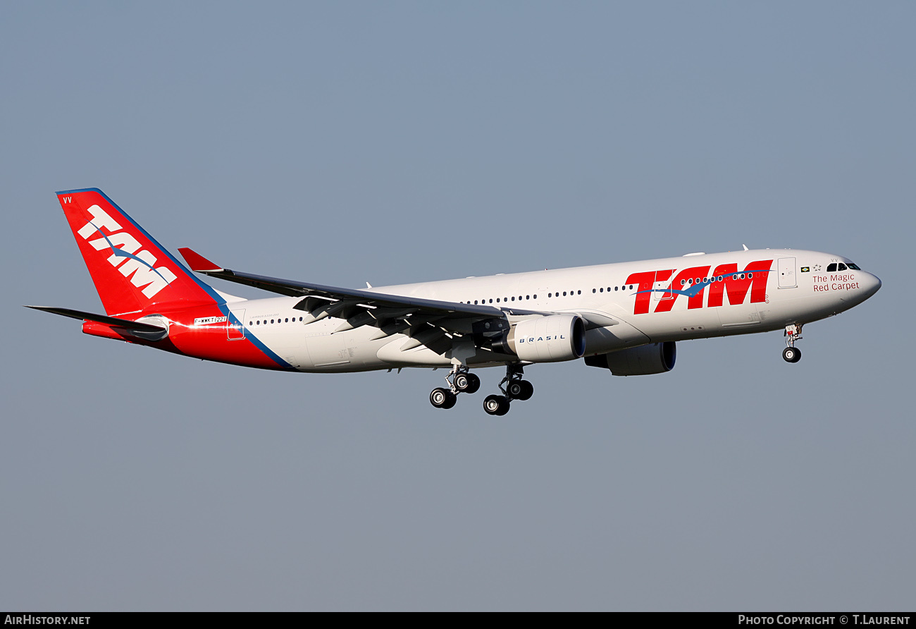 Aircraft Photo of F-WWKT | Airbus A330-223 | TAM Linhas Aéreas | AirHistory.net #170480