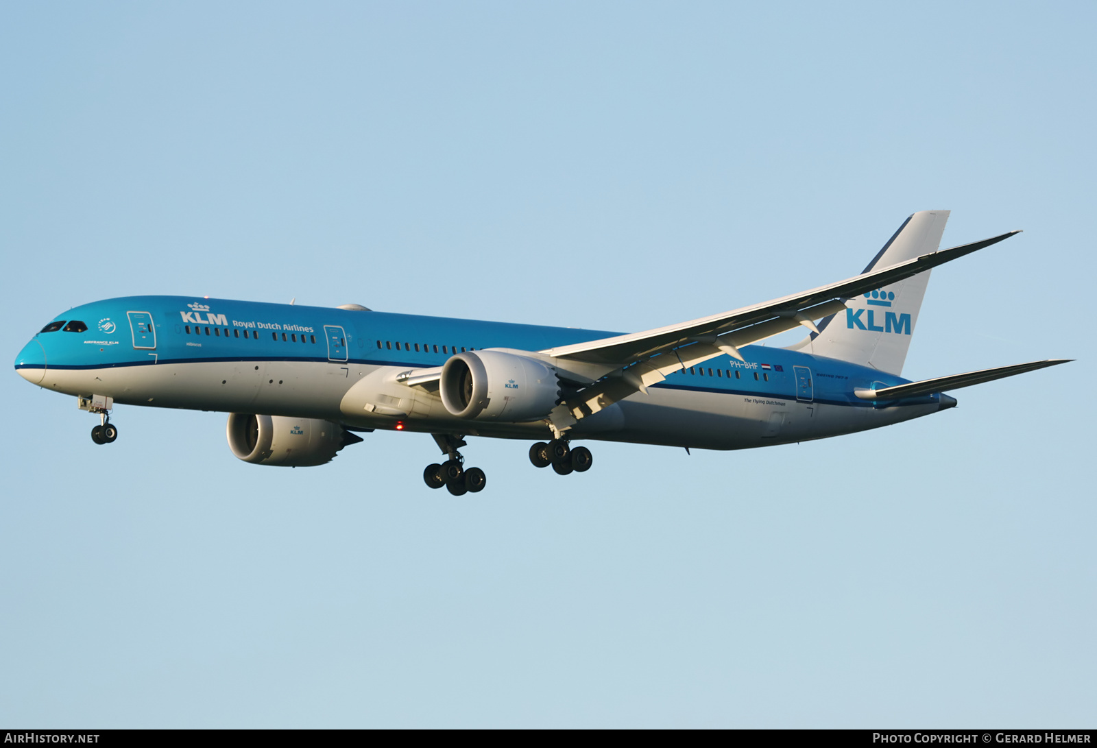 Aircraft Photo of PH-BHF | Boeing 787-9 Dreamliner | KLM - Royal Dutch Airlines | AirHistory.net #170488