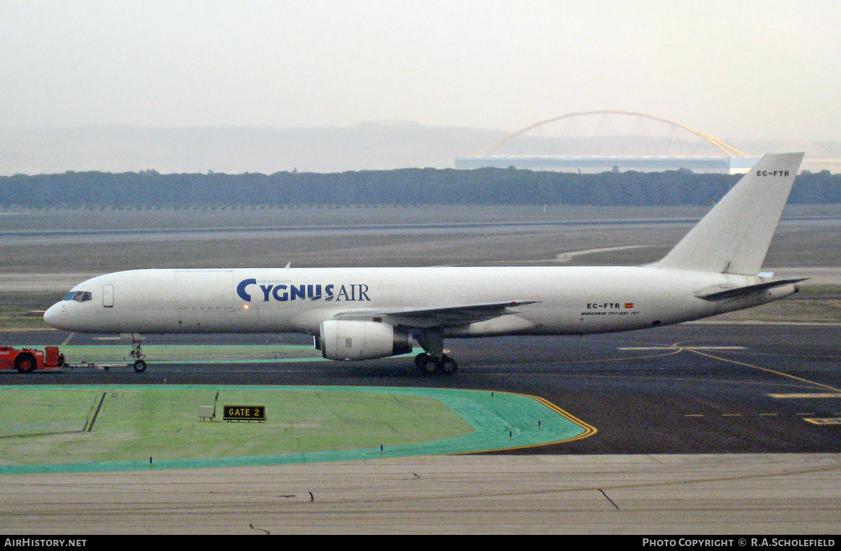 Aircraft Photo of EC-FTR | Boeing 757-256(PCF) | Cygnus Air | AirHistory.net #170492