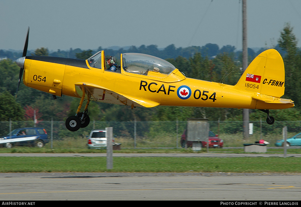 Aircraft Photo of C-FBNM / 18054 | De Havilland Canada DHC-1B-2-S5 Chipmunk Mk2 | Canada - Air Force | AirHistory.net #170504