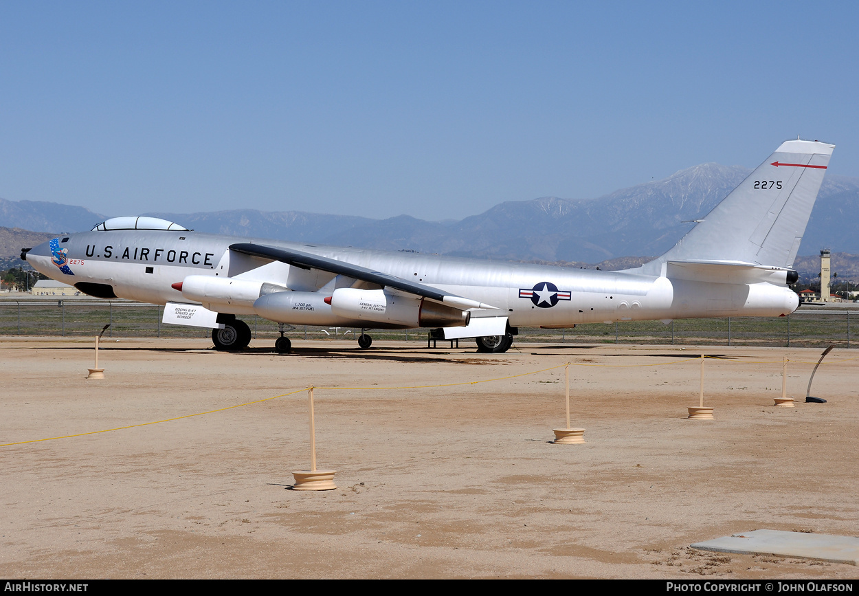 Aircraft Photo of 53-2275 / 2275 | Boeing B-47E Stratojet | USA - Air Force | AirHistory.net #170512