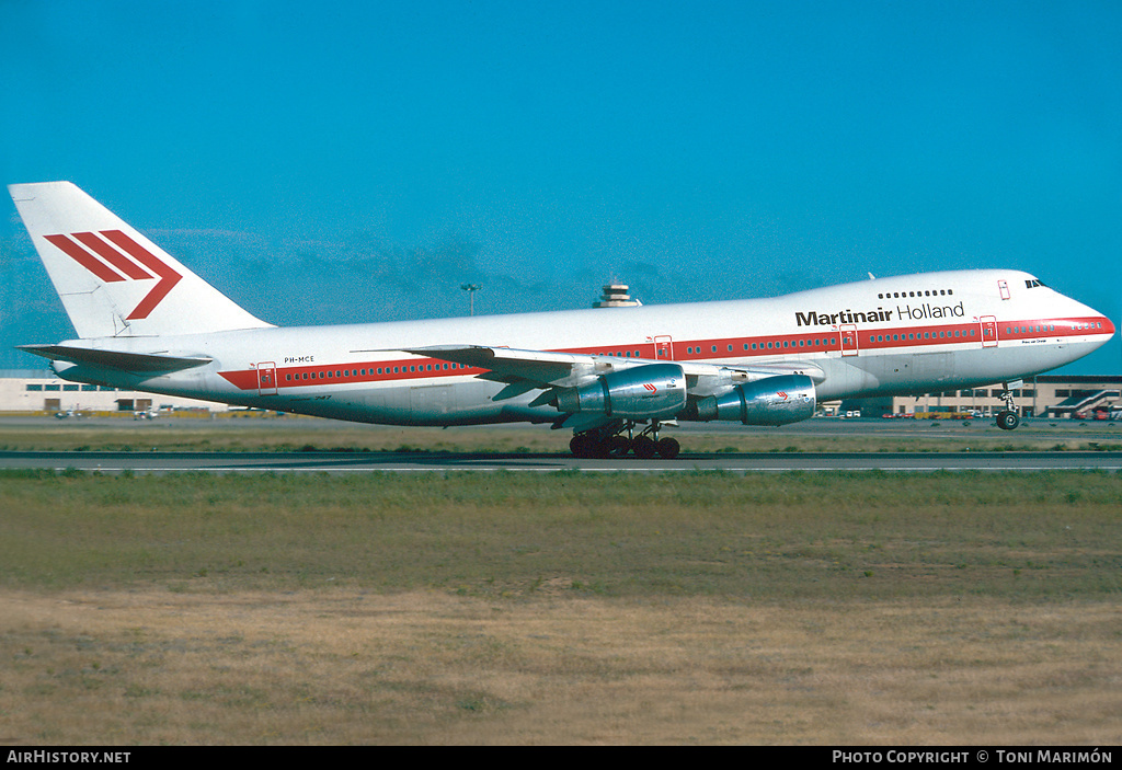 Aircraft Photo of PH-MCE | Boeing 747-21AC/SCD | Martinair Holland | AirHistory.net #170520