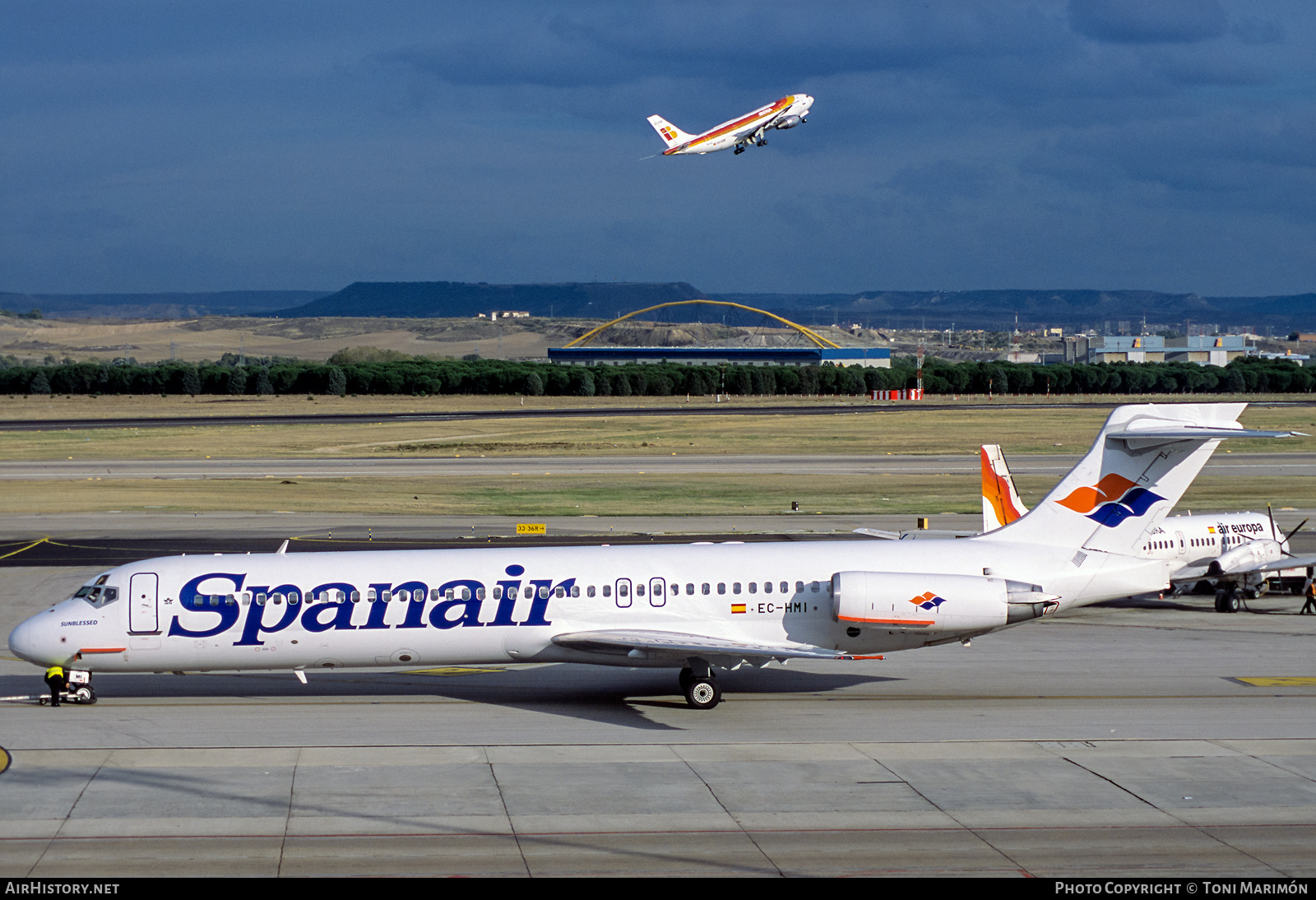 Aircraft Photo of EC-HMI | McDonnell Douglas MD-87 (DC-9-87) | Spanair | AirHistory.net #170523