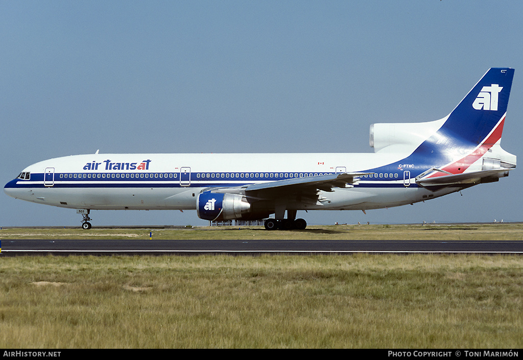 Aircraft Photo of C-FTNC | Lockheed L-1011-385-1-14 TriStar 150 | Air Transat | AirHistory.net #170534