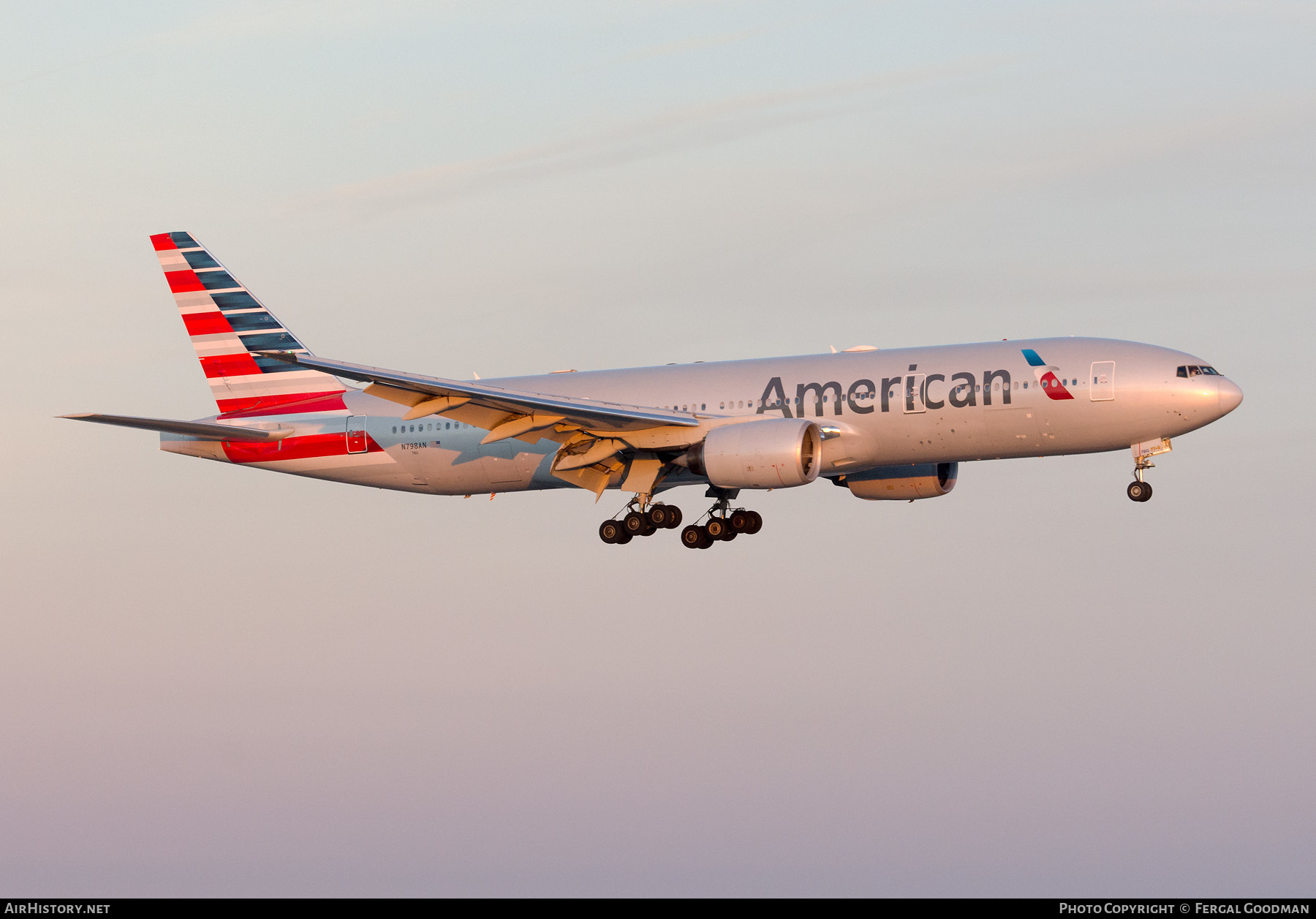 Aircraft Photo of N798AN | Boeing 777-223/ER | American Airlines | AirHistory.net #170538