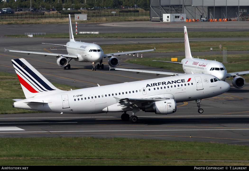 Aircraft Photo of F-GPMF | Airbus A319-113 | Air France | AirHistory.net #170541