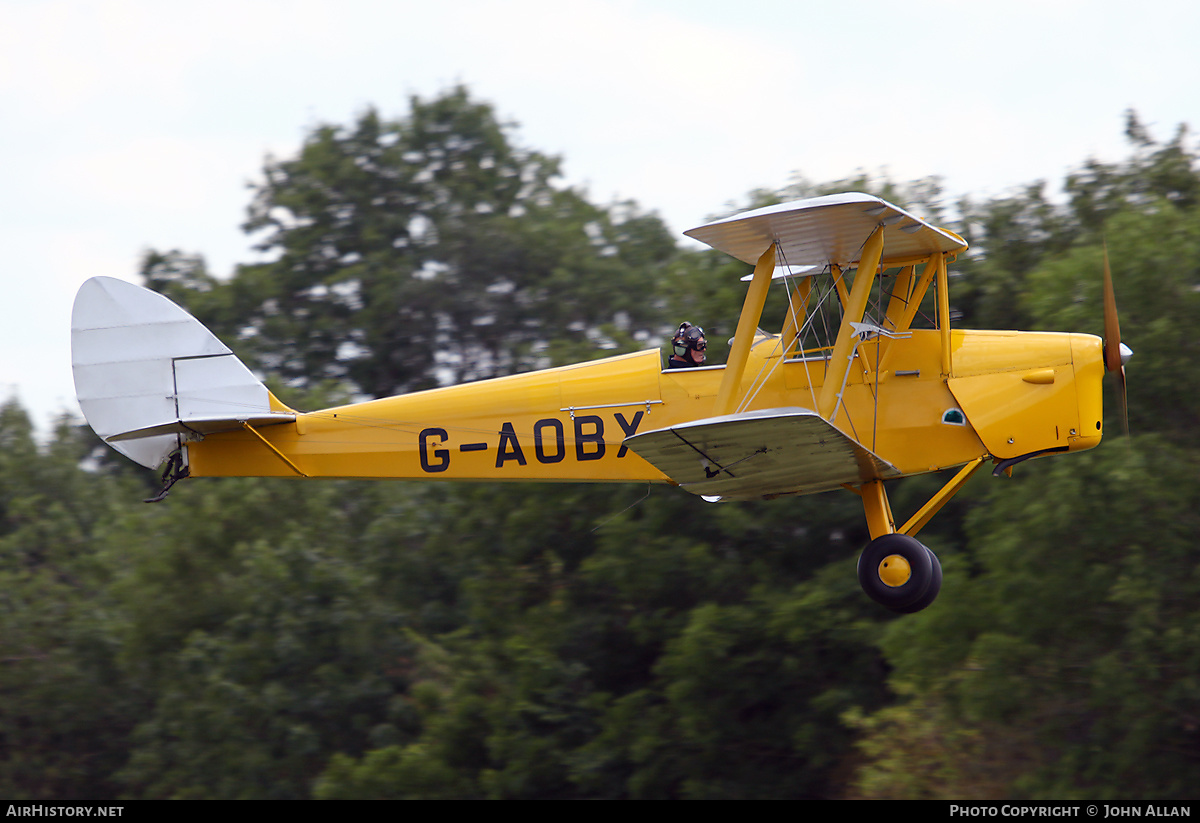 Aircraft Photo of G-AOBX | De Havilland D.H. 82A Tiger Moth II | AirHistory.net #170561