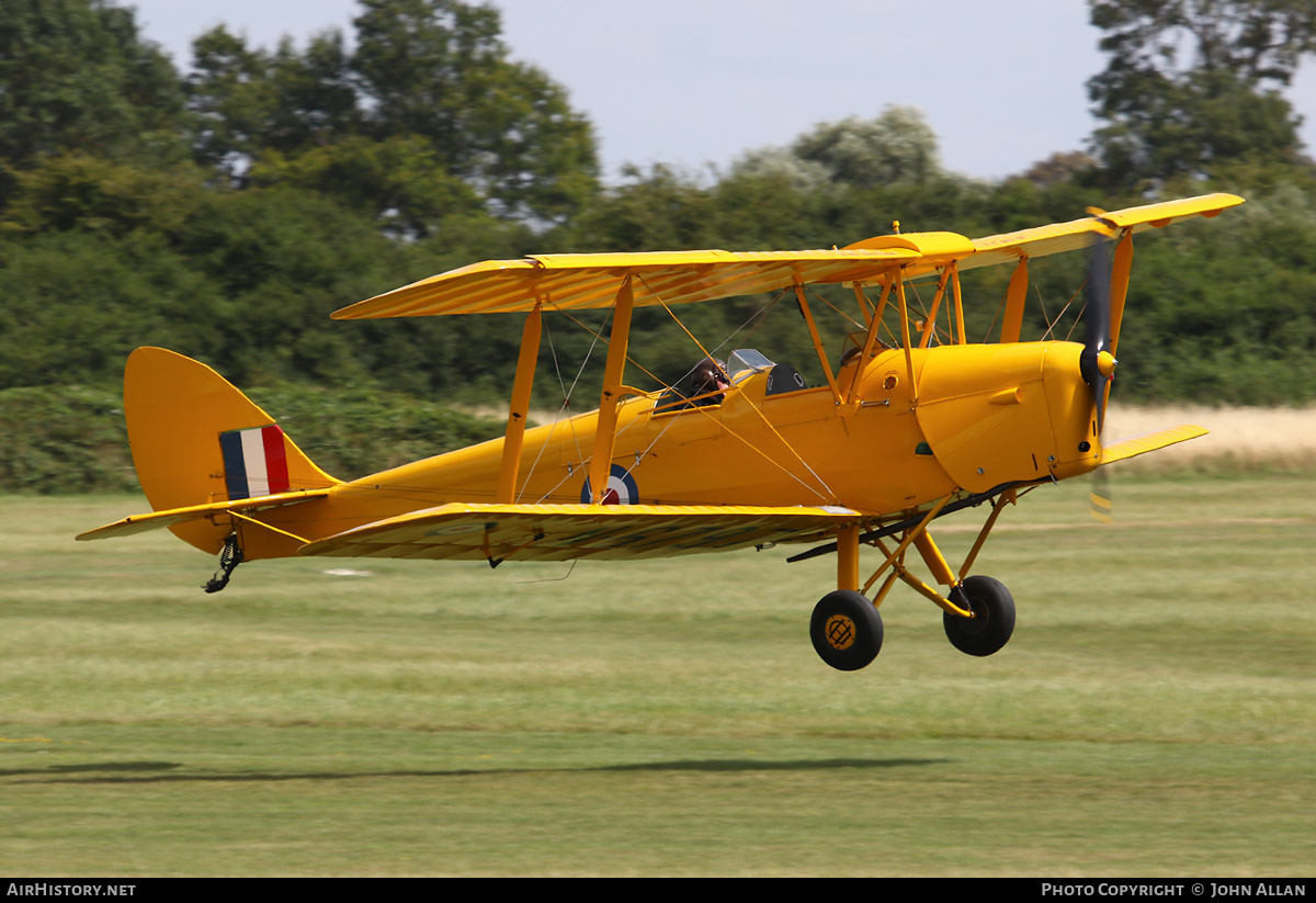 Aircraft Photo of G-ANEH / N-6797 | De Havilland D.H. 82A Tiger Moth II | UK - Air Force | AirHistory.net #170565