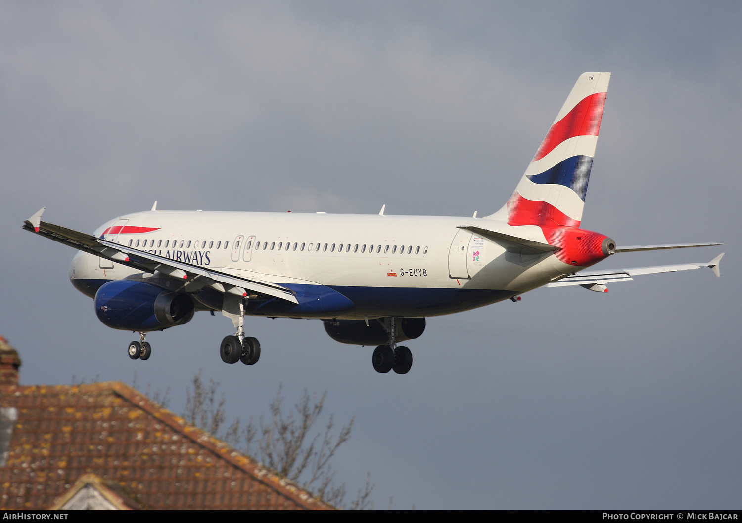 Aircraft Photo of G-EUYB | Airbus A320-232 | British Airways | AirHistory.net #170593