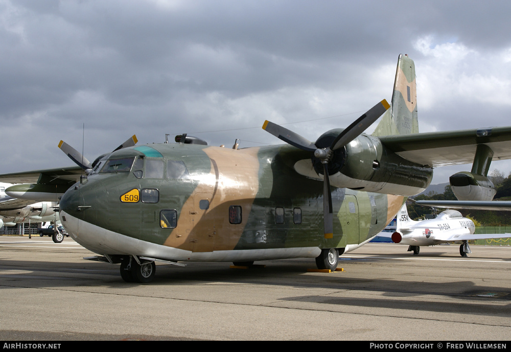 Aircraft Photo of 54-509 | Fairchild C-123K Provider | South Korea - Air Force | AirHistory.net #170599