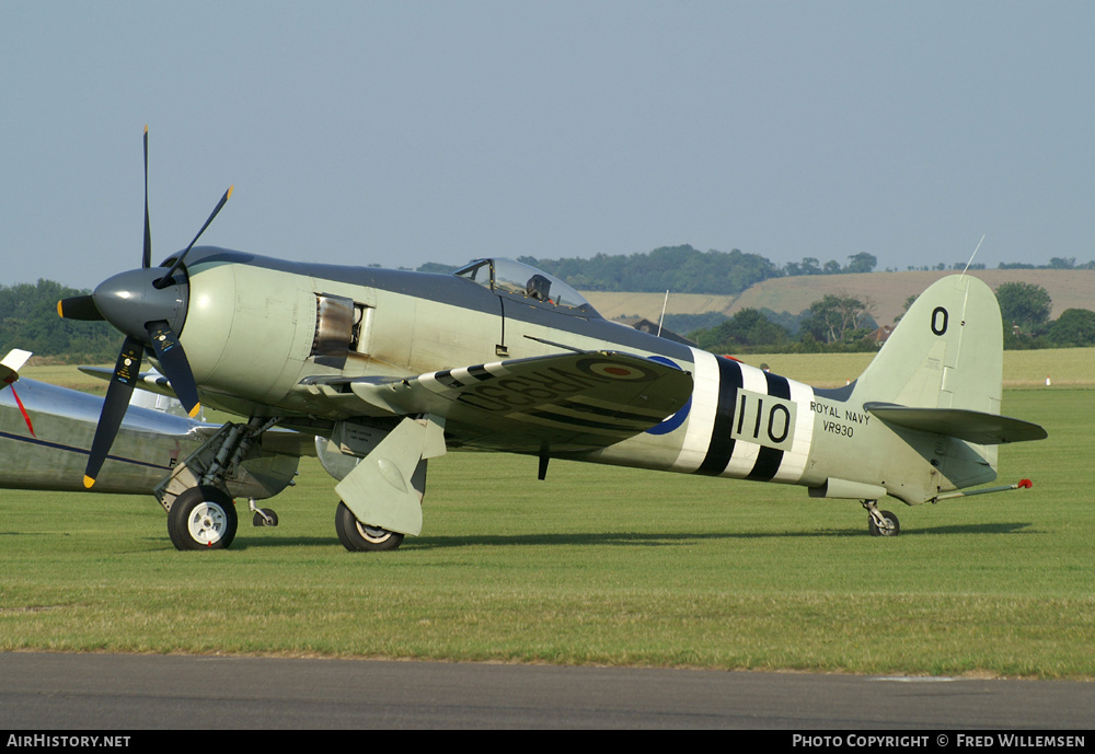 Aircraft Photo of VR930 | Hawker Sea Fury FB11 | UK - Navy | AirHistory.net #170604