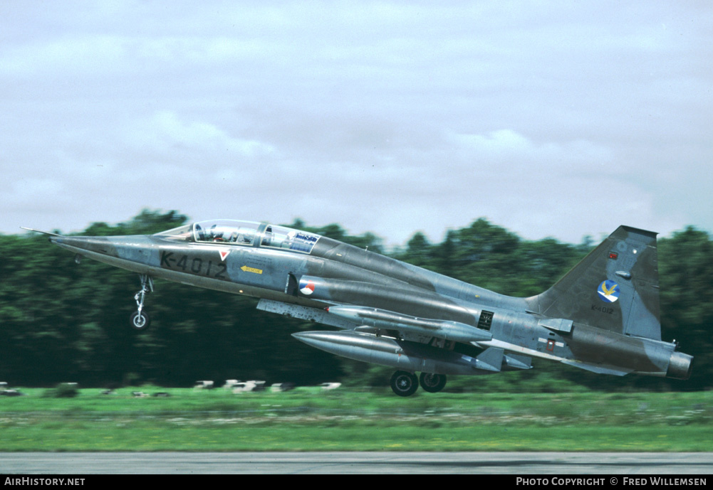 Aircraft Photo of K-4012 | Canadair NF-5B | Netherlands - Air Force | AirHistory.net #170605