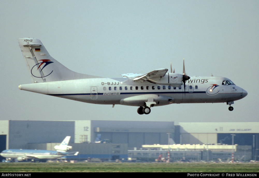 Aircraft Photo of D-BJJJ | ATR ATR-42-300 | Eurowings | AirHistory.net #170618