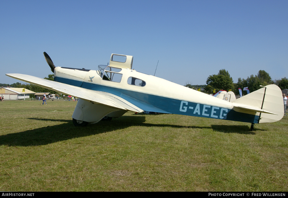 Aircraft Photo of G-AEEG | Miles M.3A Falcon Major | AirHistory.net #170619