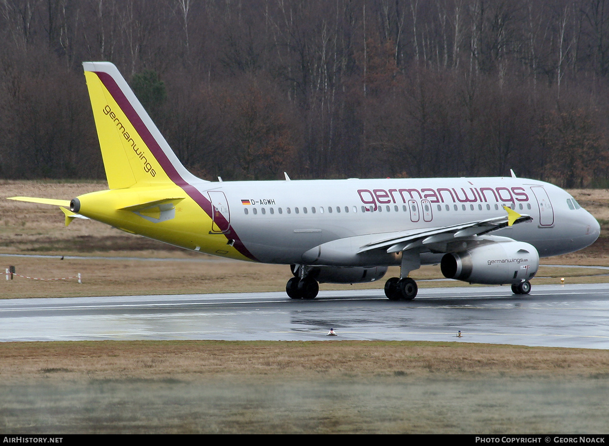 Aircraft Photo of D-AGWH | Airbus A319-132 | Germanwings | AirHistory.net #170620