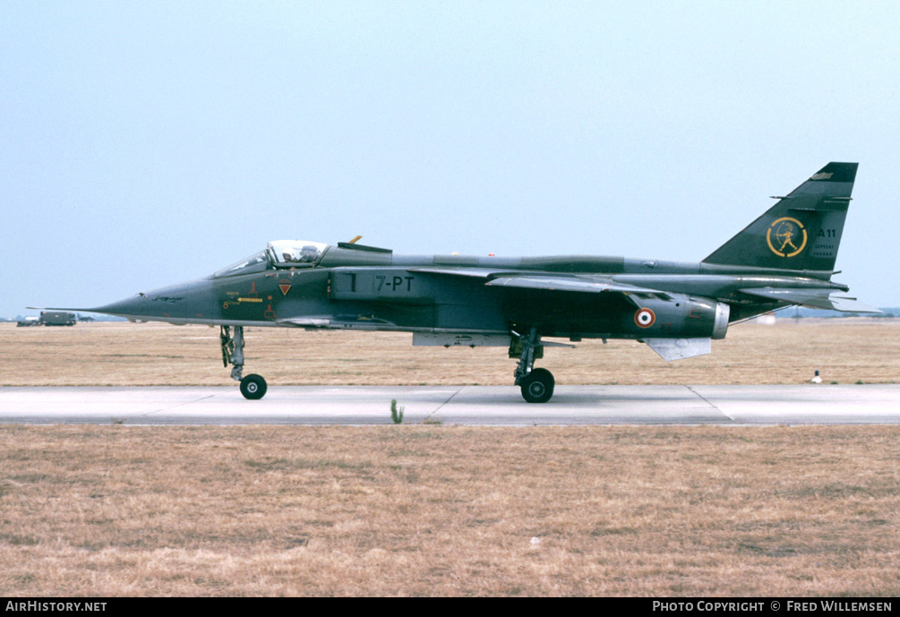 Aircraft Photo of A11 | Sepecat Jaguar A | France - Air Force | AirHistory.net #170622