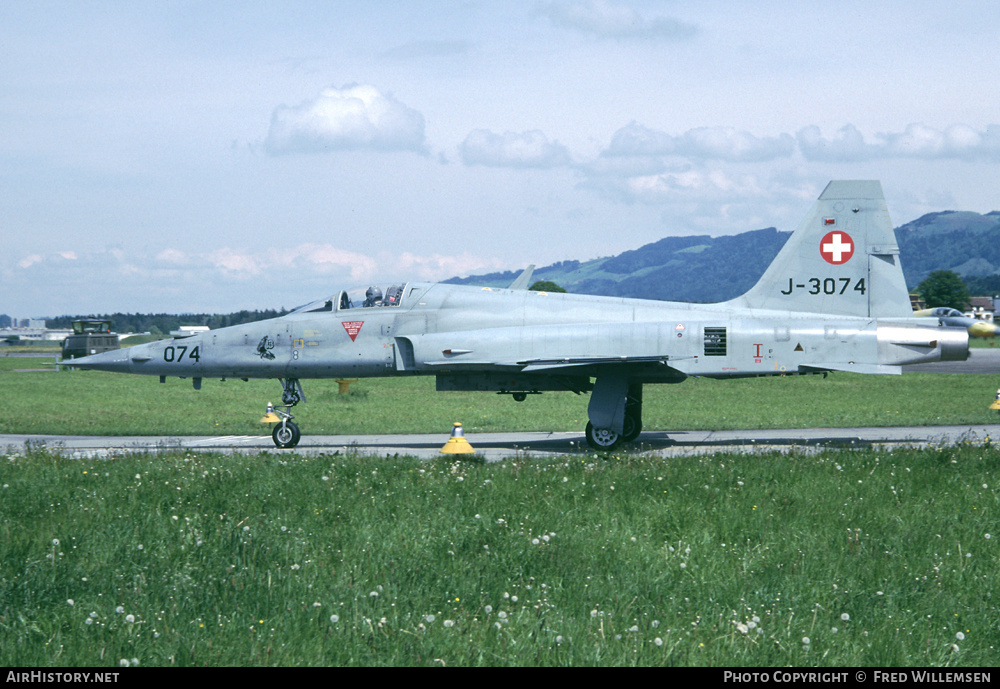 Aircraft Photo of J-3074 | Northrop F-5E Tiger II | Switzerland - Air Force | AirHistory.net #170626