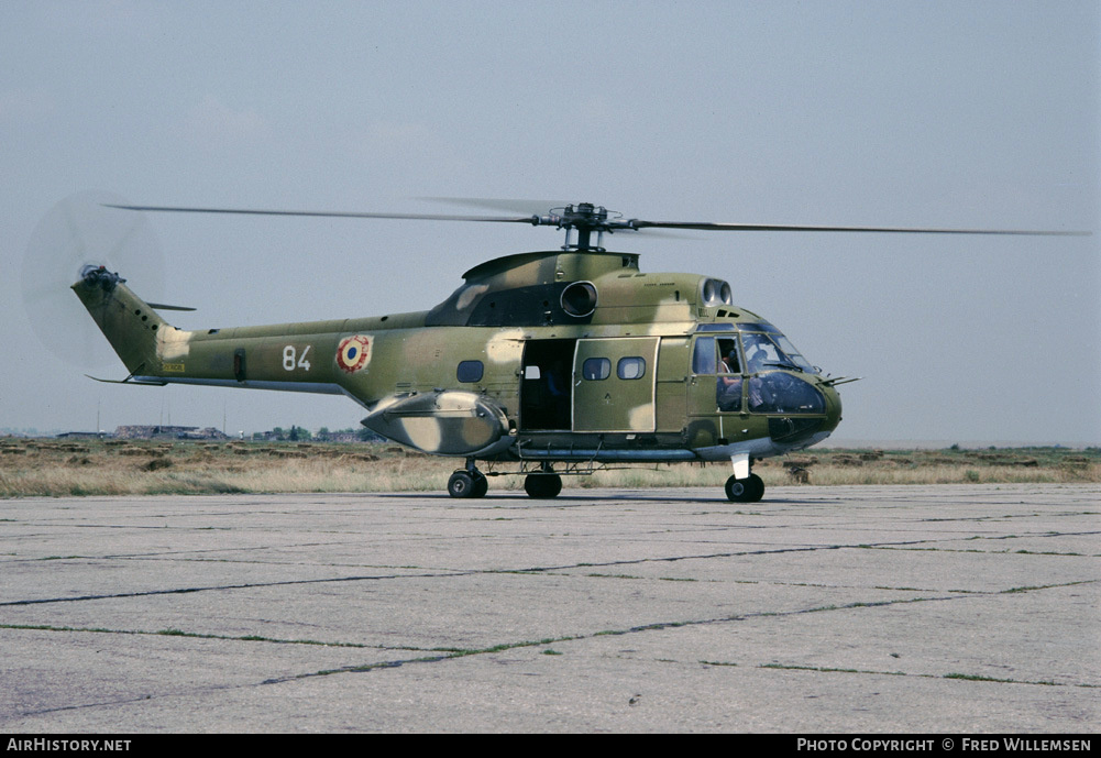 Aircraft Photo of 84 | Aerospatiale IAR-330L Puma | Romania - Air Force | AirHistory.net #170632