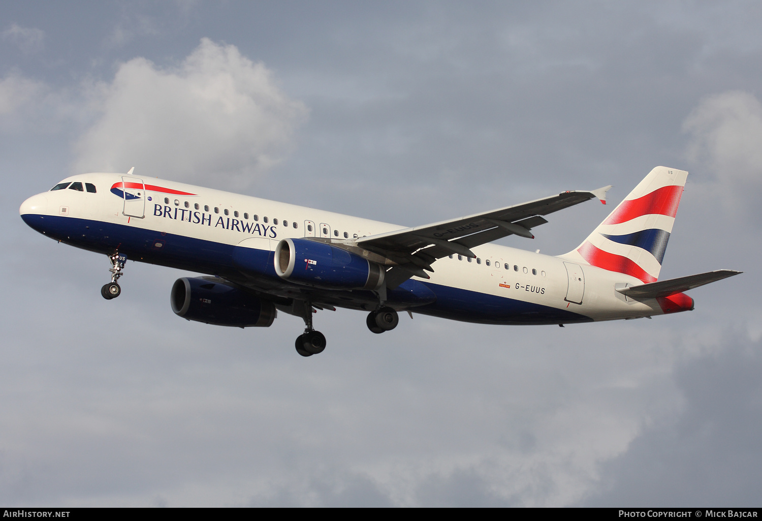Aircraft Photo of G-EUUS | Airbus A320-232 | British Airways | AirHistory.net #170656