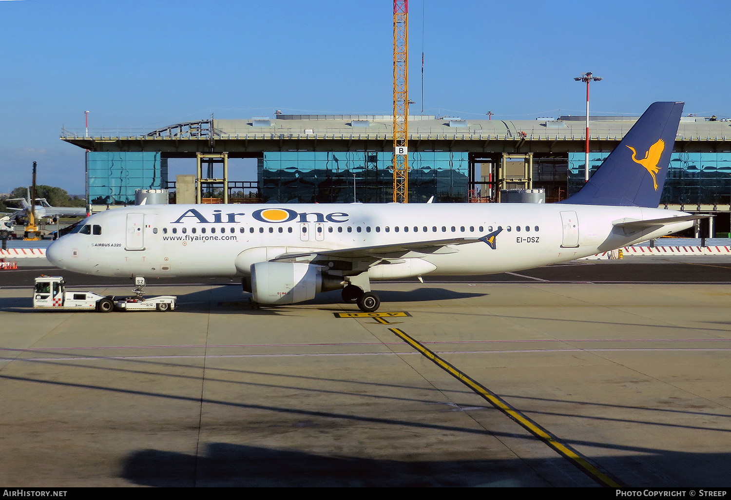 Aircraft Photo of EI-DSZ | Airbus A320-216 | Air One | AirHistory.net #170661