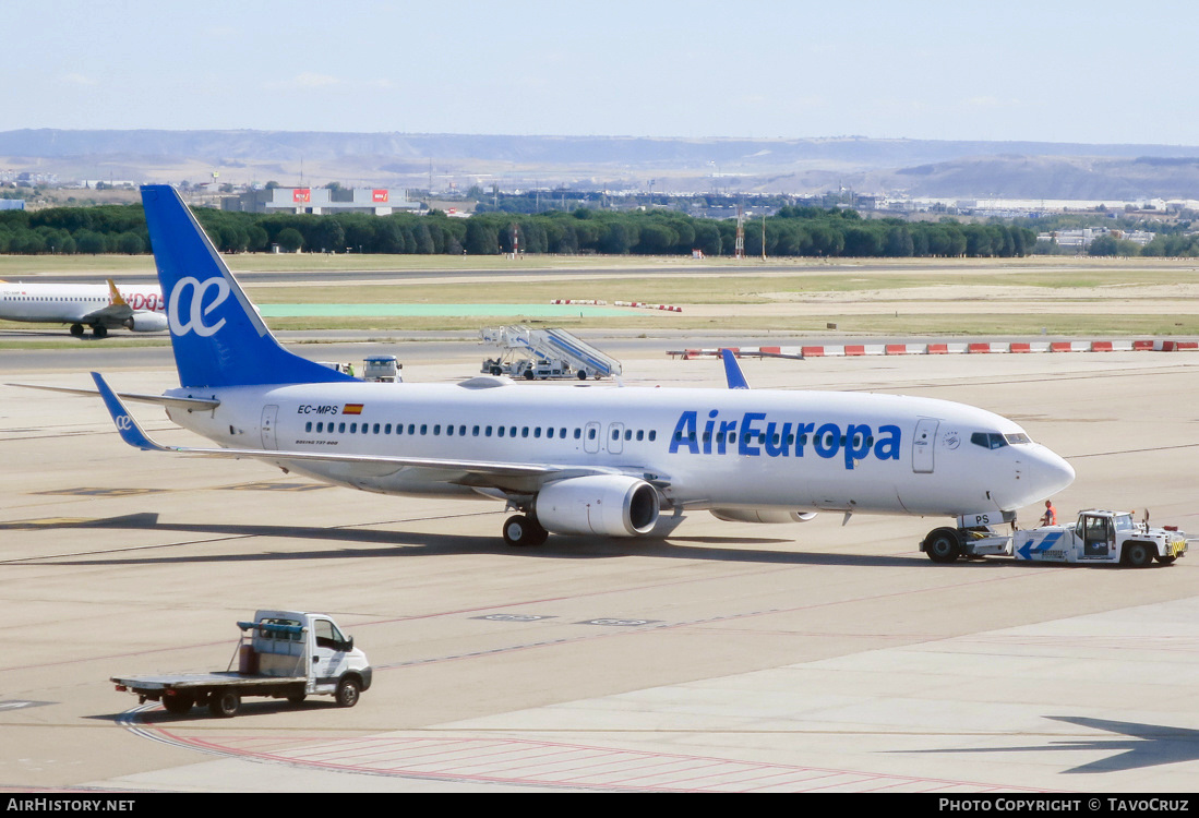 Aircraft Photo of EC-MPS | Boeing 737-800 | Air Europa | AirHistory.net #170663