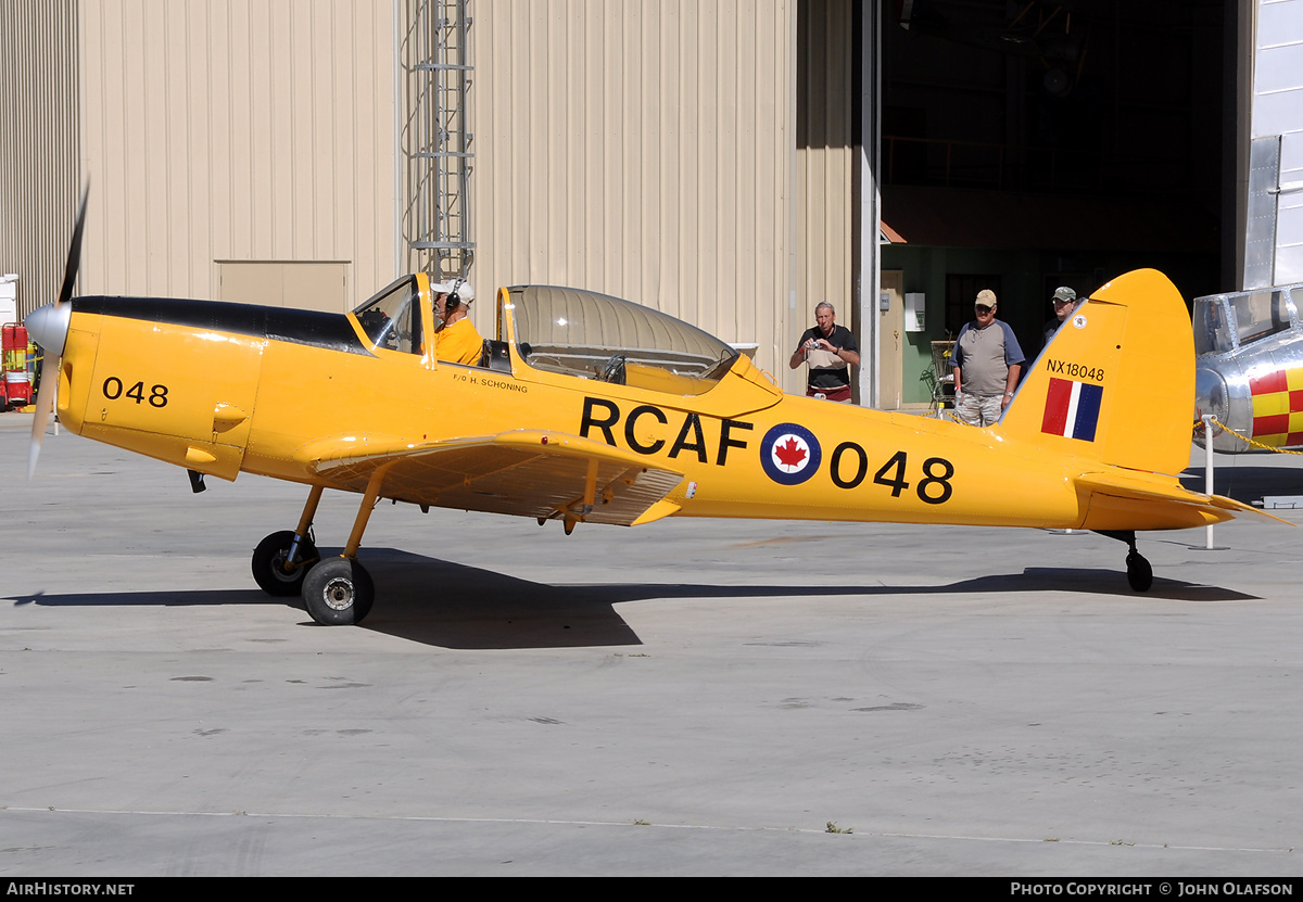 Aircraft Photo of N18048 / NX18048 | De Havilland Canada DHC-1B-2 Chipmunk | AirHistory.net #170667
