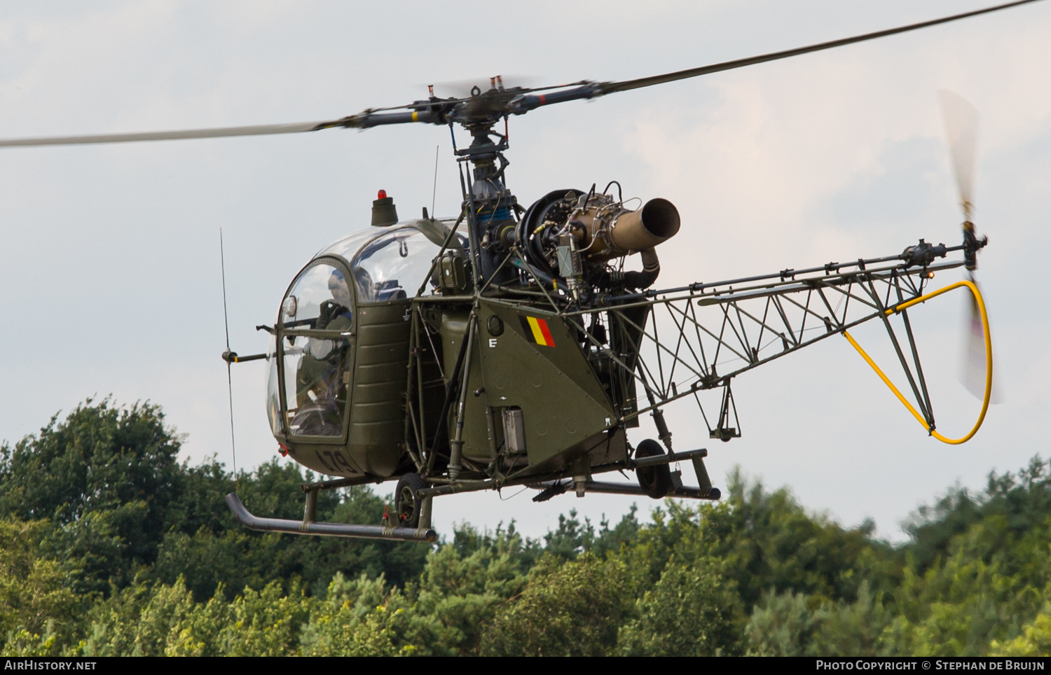 Aircraft Photo of A79 | Sud SA-318C Alouette II Astazou | Belgium - Air Force | AirHistory.net #170681