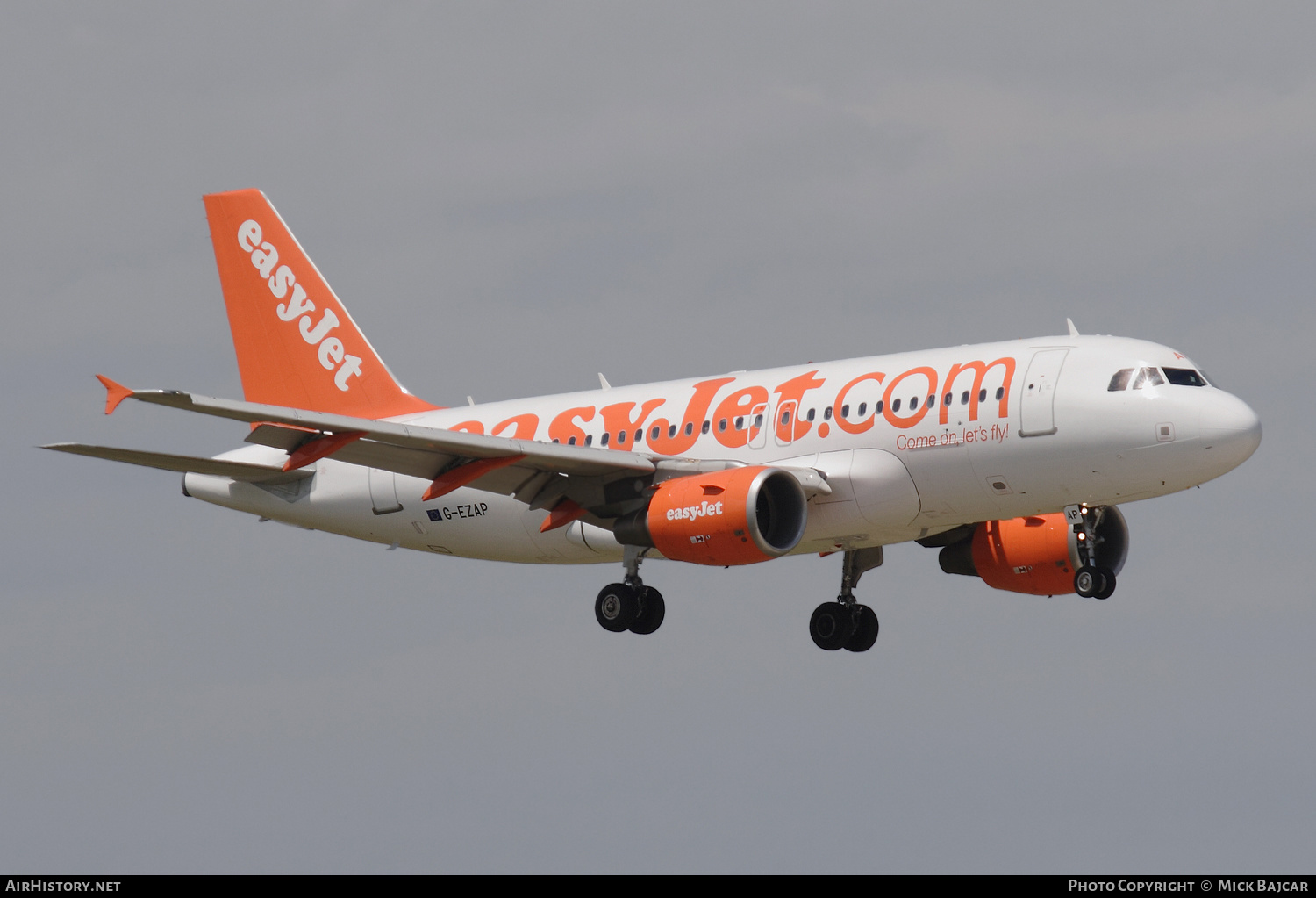 Aircraft Photo of G-EZAP | Airbus A319-111 | EasyJet | AirHistory.net #170682