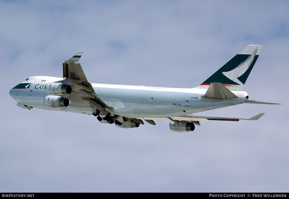 Aircraft Photo of B-HUQ | Boeing 747-467F/SCD | Cathay Pacific Airways Cargo | AirHistory.net #170687