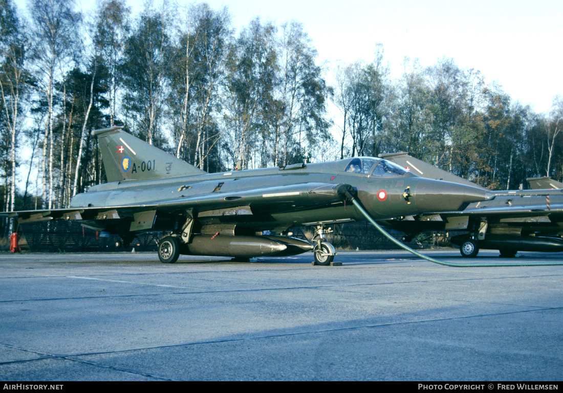 Aircraft Photo of A-001 | Saab F-35 Draken | Denmark - Air Force | AirHistory.net #170690