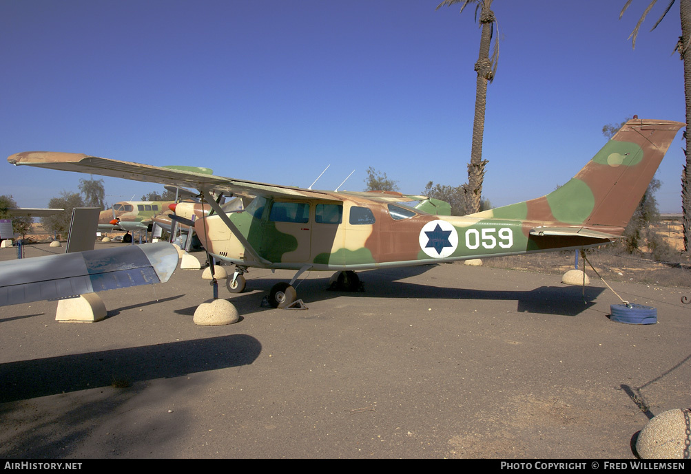 Aircraft Photo of 059 | Cessna U206E Choheet | Israel - Air Force | AirHistory.net #170697