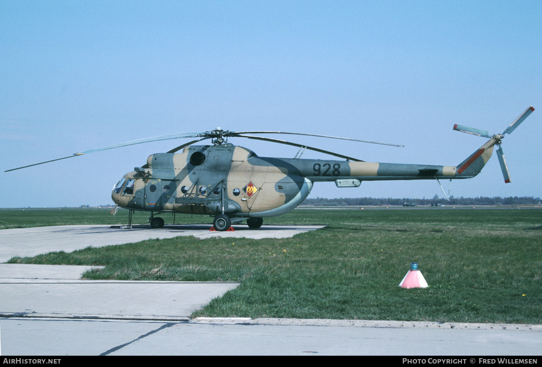 Aircraft Photo of 928 | Mil Mi-8T | East Germany - Air Force | AirHistory.net #170699