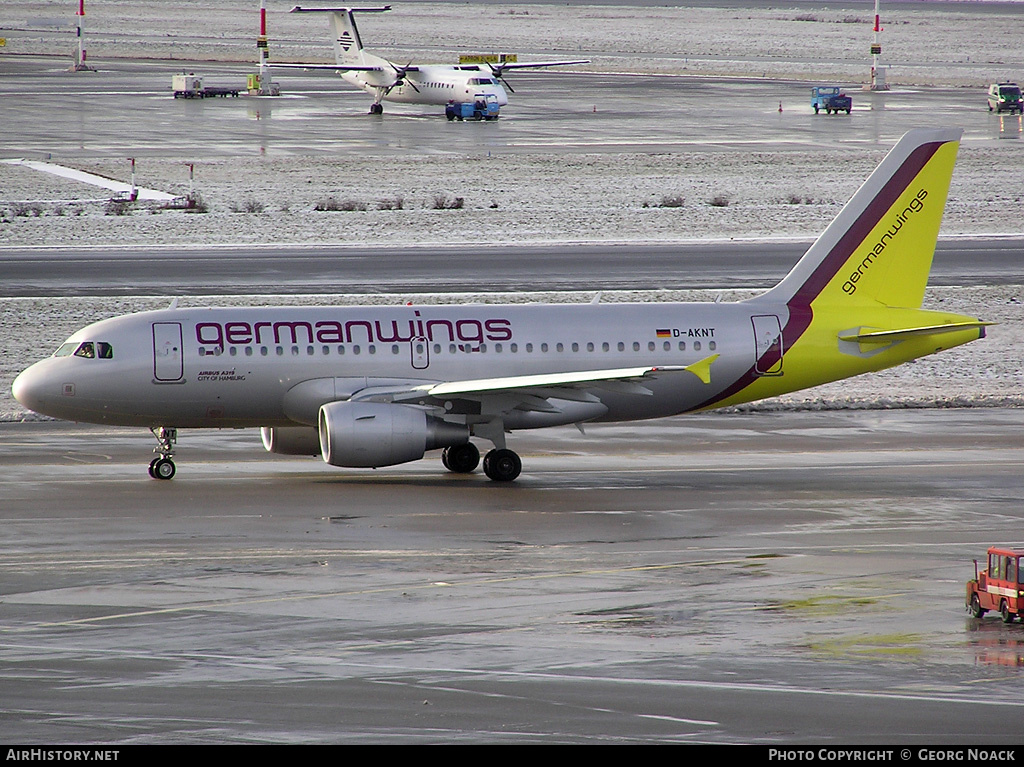 Aircraft Photo of D-AKNT | Airbus A319-112 | Germanwings | AirHistory.net #170701