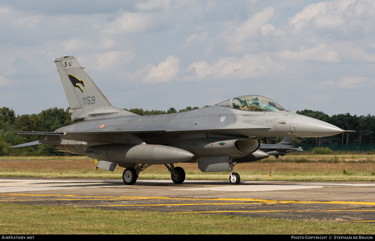 Aircraft Photo of MM7259 | General Dynamics F-16A/ADF Fighting Falcon | Italy - Air Force | AirHistory.net #170706