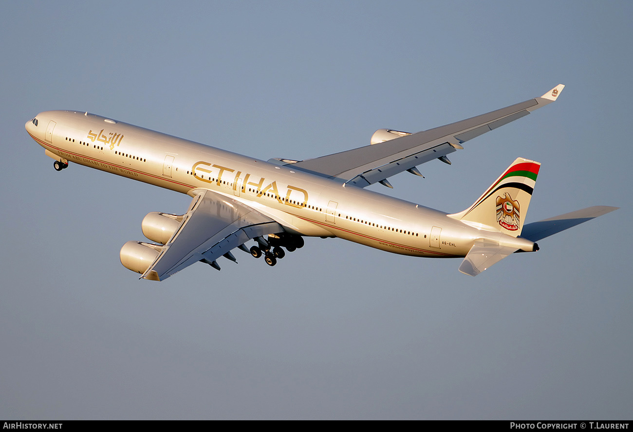 Aircraft Photo of A6-EHL | Airbus A340-642 | Etihad Airways | AirHistory.net #170722