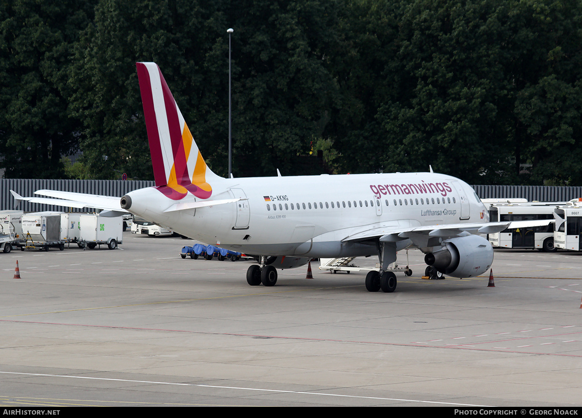 Aircraft Photo of D-AKNG | Airbus A319-112 | Germanwings | AirHistory.net #170739