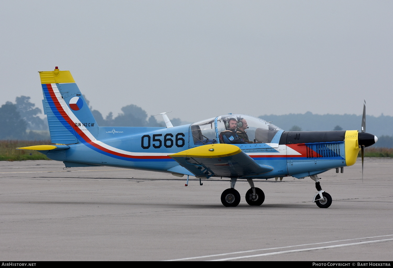 Aircraft Photo of 0566 | Zlin Z-142C AF | Czechia - Air Force | AirHistory.net #170741