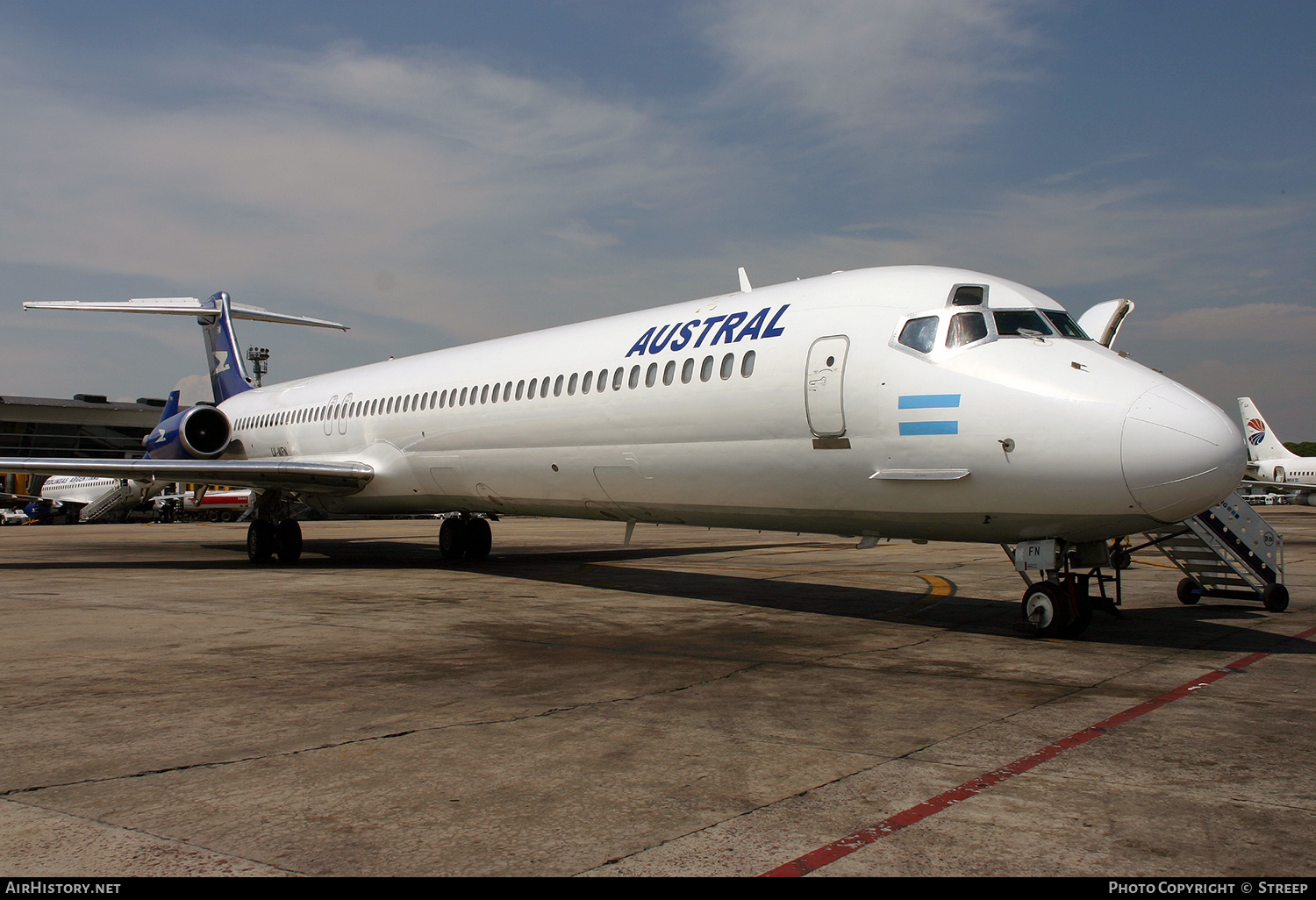 Aircraft Photo of LV-WFN | McDonnell Douglas MD-81 (DC-9-81) | Austral Líneas Aéreas | AirHistory.net #170743