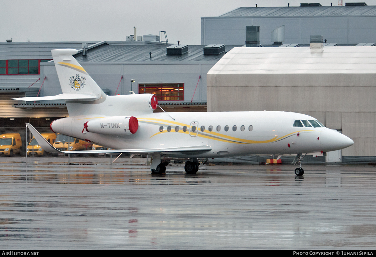Aircraft Photo of M-TINK | Dassault Falcon 2000EX | AirHistory.net #170748