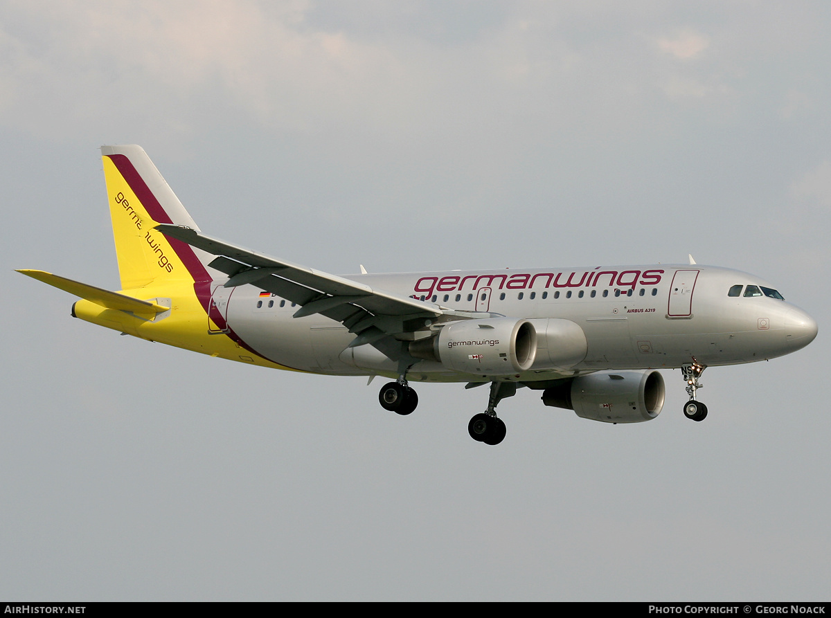 Aircraft Photo of D-AKNS | Airbus A319-112 | Germanwings | AirHistory.net #170756