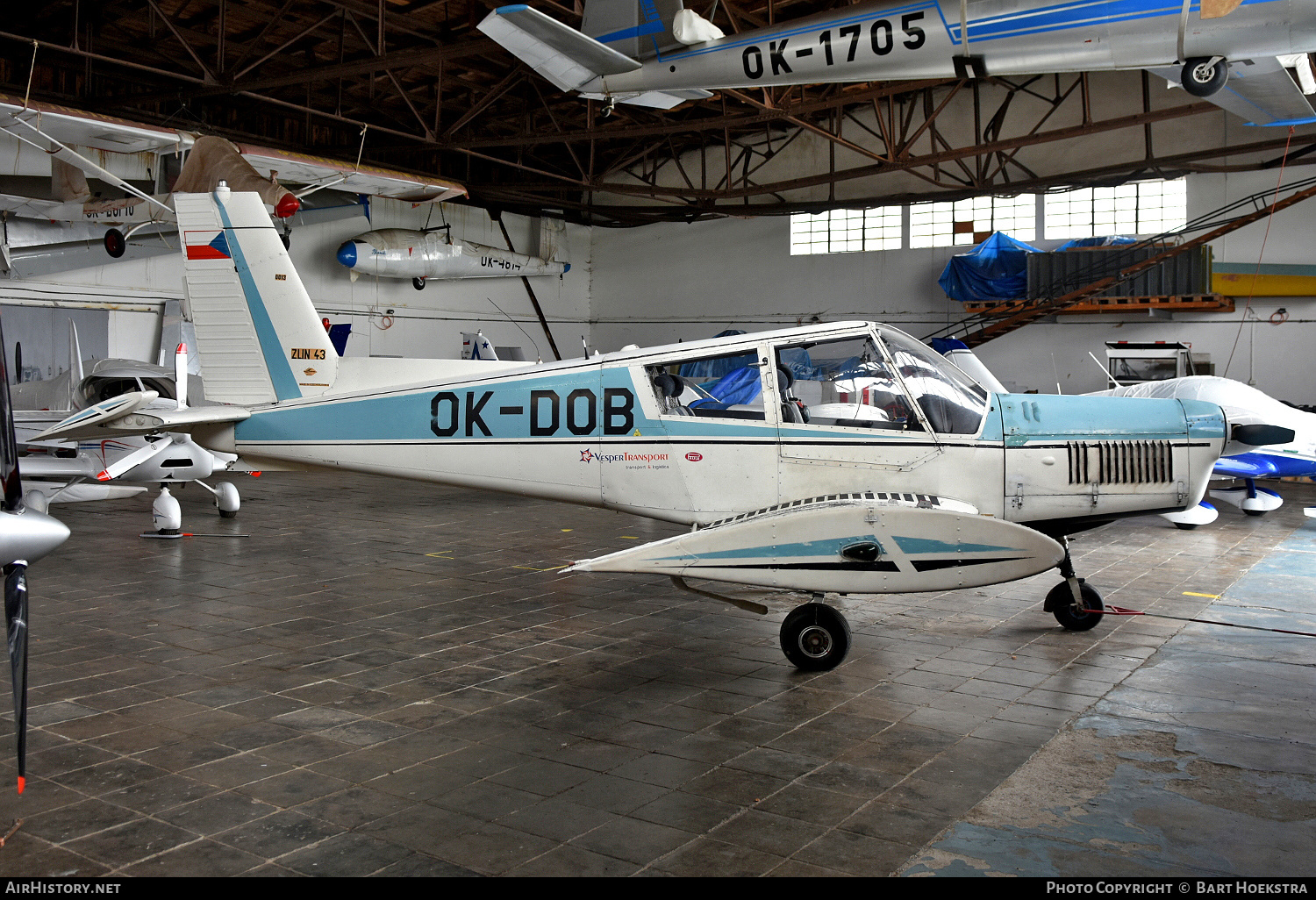 Aircraft Photo of OK-DOB | Zlin Z-43 | Vesper Transport | AirHistory.net #170757