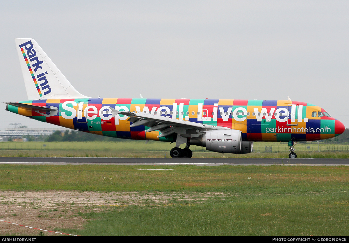Aircraft Photo of D-AKNF | Airbus A319-112 | Germanwings | AirHistory.net #170760